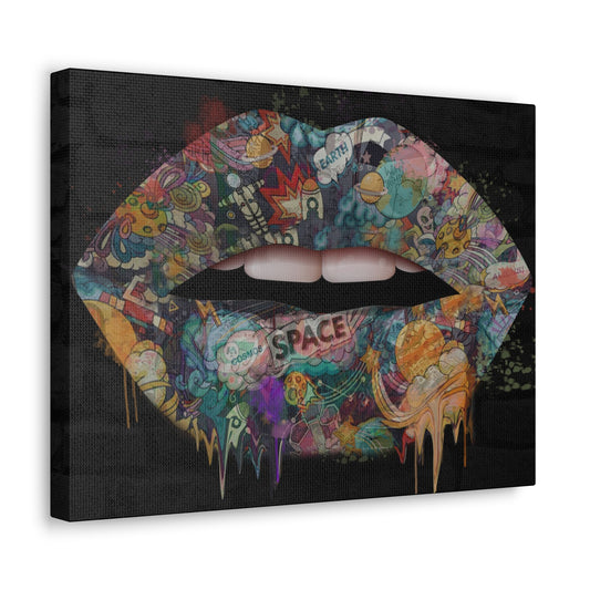 Pop Art Graffiti Lip